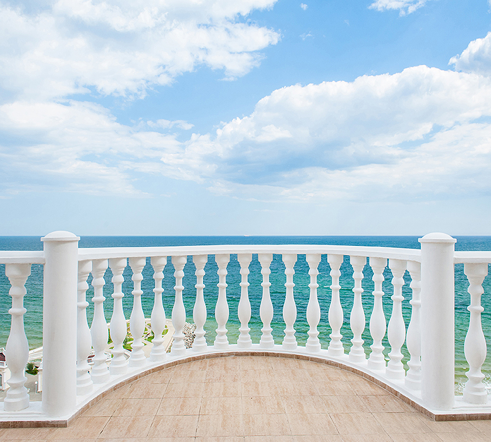 Фотообои Балкон с видом на океан D-040 (3,0х2,7 м), Дивино Декор 1