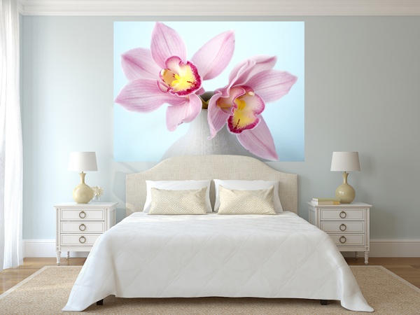 Фотообои Розовая орхидея  В1-320 (2,0х1,47 м), Дивино Декор 2