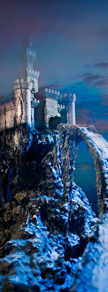 Фотообои Черный замок Е-034 (1,0х2,7 м), Дивино Декор 1