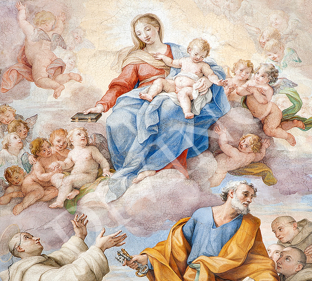 Фотообои Пресвятая дева Мария C-045 (3,0х2,7 м), Дивино Декор 1