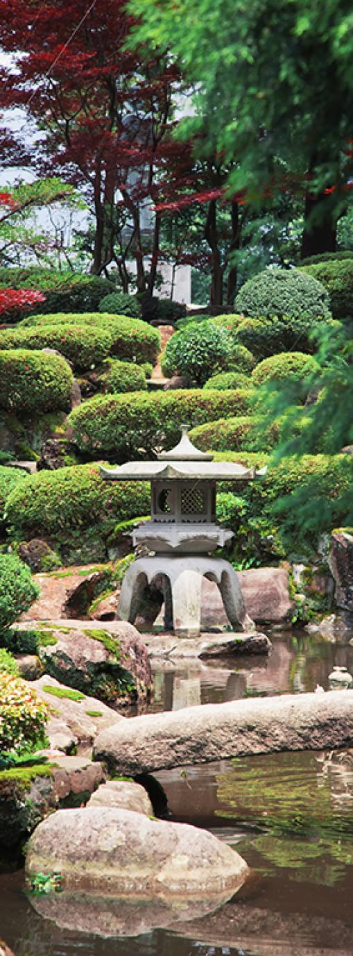 Фотообои Японский сад В1-294 (1,0х2,7 м), Дивино Декор 1