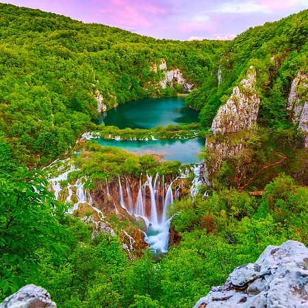 Фотообои Широкий водопад К-051 (2,0х2,7 м), Дивино Декор 1