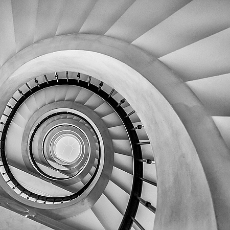 Фотообои Винтовая лестница C-387 (3,0х2,38 м), Дивино Декор 1