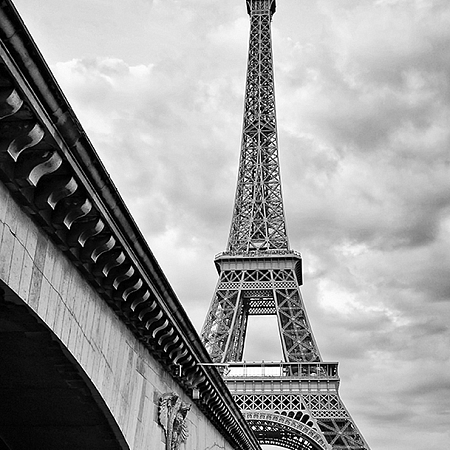 Фотообои Эйфелева башня А-077 (2,0х2,7 м), Дивино Декор 1