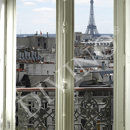 Фотообои окно в париж B-062 (2,0х2,7 м), Дивино Декор