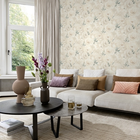 ���� Peonies 582321, Rasch, �����-�������� 3